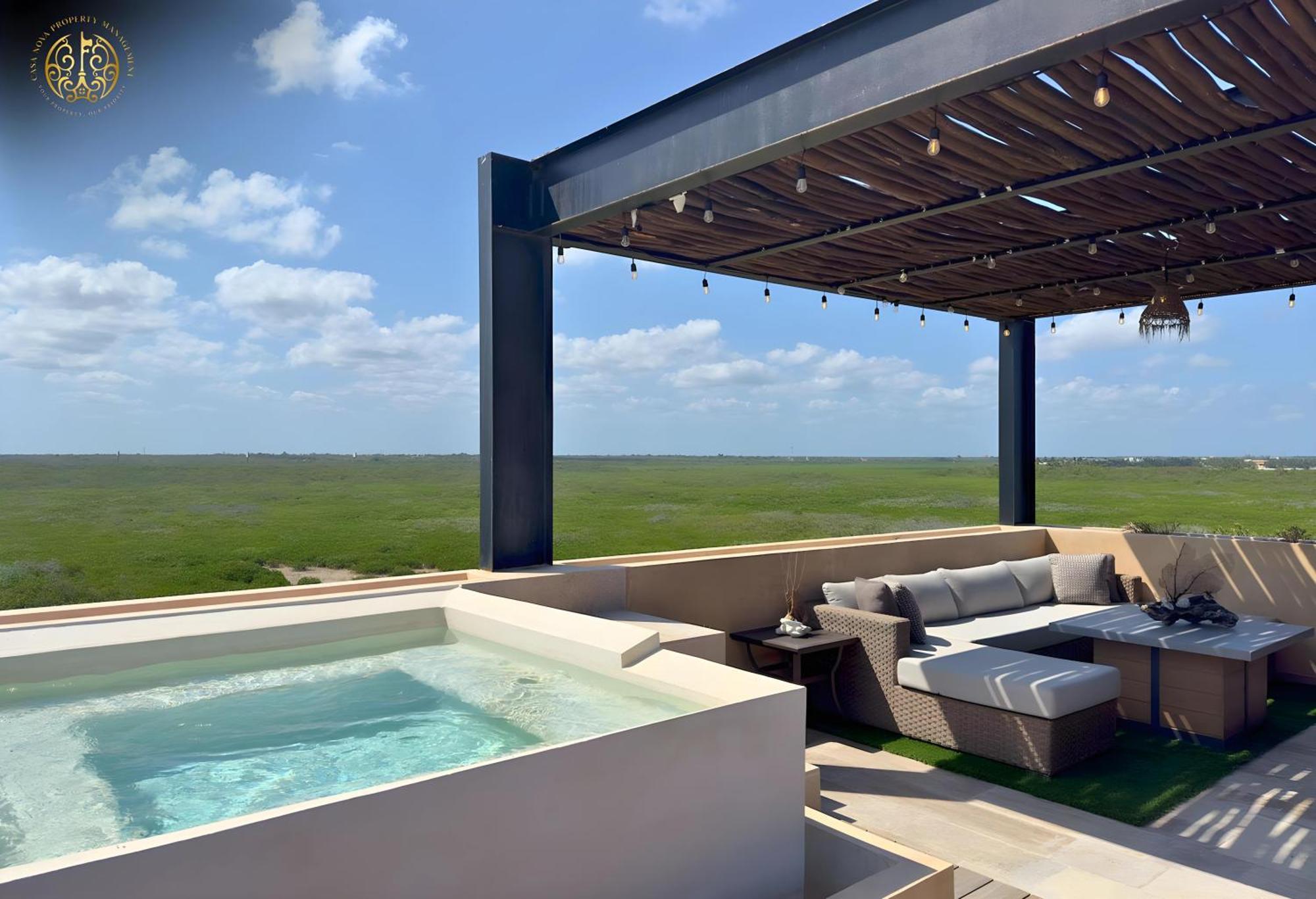 Apartament Penthouse Privado En Tulum Zewnętrze zdjęcie